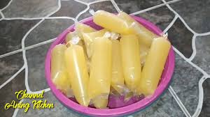 Rasanya pun dapat dibuat beraneka rasa dari rasa buah seperti,mangga,alpukat,strawberry,nangka dan masih banyak lagi. Cara Mudah Bikin Es Lilin Rasa Buah Pakel Sederhana Youtube