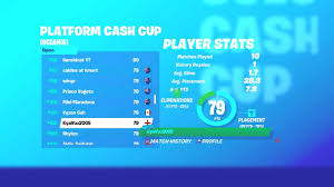 Fortnite tracker trackerfortnite.com is the best player stat tracking tool. How I Placed 102nd In The Console Solo Platform Cash Cup Oce Youtube