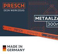 Presch Metaal zaagblad set 300mm 11st. - Zaagbladen voor 300mm handzagen -  Metaalzaagblad 300mm voor non-ferro metalen (koper), roestvrij staal, ...