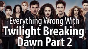 After the birth of renesmee, the cullens gather other vampire clans in order to protect the child from a false allegation that puts the family in front of the. Everything Wrong With The Twilight Saga Breaking Dawn Part 2 Youtube