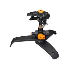 It can adjust up to 54 inches to cover more areas as the garden plants grow. Pulsating Sprinkler Tripod Base On Off Watering