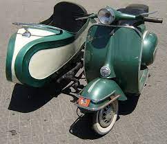 The Amazing Side Car Vespa Vespa Vintage Classic Vespa