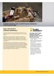 Brosur Fluke Insulation Resistance Testing Hubungi Pt