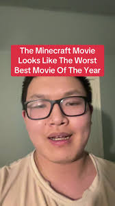 Asain Guy Talks about Minecraft Movie