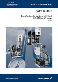 hydro multi s lenntech grundfos booster systems with 2 or 3