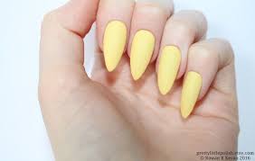 Yellow marble nail art (with black). Matte Pastel Yellow Stiletto Nails Fake Nail By Prettylittlepolish Fake Nails Square Acrylic Nails Yellow Nails
