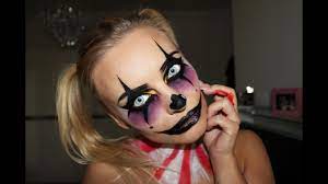 Clown make up ideas are pretty easy. Creepy Clown Halloween Make Up Tutorial Youtube