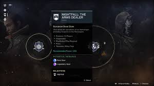 Playable nightborne start at exalted reputation with the nightfallen faction, . Destiny 2 How To Unlock Nightfall Strikes Heavy Com