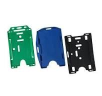 ABS/PC Material Name Card Badge Holder Id Card Holder