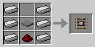 Como Fazer Trilhos Detectores Detector Rail No Minecraft Minecraft Crafts Minecraft Como Fazer Minecraft