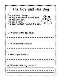 1st Grade Reading Comprehension First Grade Reading Comprehension First Grade Reading Comprehension Reading Comprehension Worksheets Reading Comprehension Passages