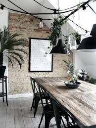 How To Handle Industrial Style With The Best Lighting Designs Farmhouse Dining Room House Interior Farmhouse Dining