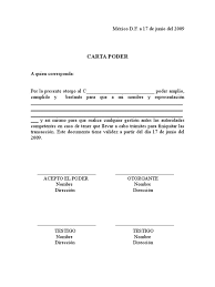Maybe you would like to learn more about one of these? Word Carta Poder Formato Para Llenar Formato Carta Poder