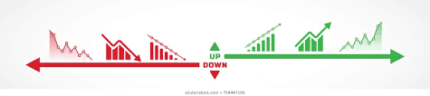 Chart Up Down Images Stock Photos Vectors Shutterstock