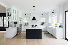 Kitchens are typically found in the back of the house. Home Architec Ideas White Modern Farmhouse Kitchen Ideas