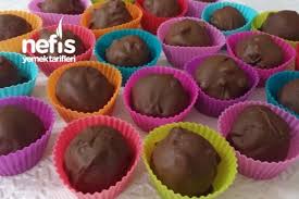 lokmalik cikolatali mozaik pasta toplari cay kahve yanina pasta tatli yemek tarifleri