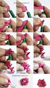 Paper Quilled Rose Do It And How Quilling Paper Craft Paper Quilling Tutorial Quilling Designs