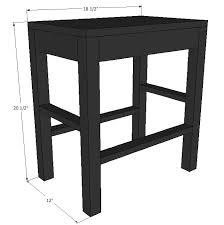 Build A Cheshire Vanity Stool Free And Easy Diy Project And Furniture Plans Vanity Stool Diy Stool Diy Vanity