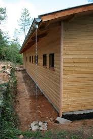 Descente De Toit Gouttiere Avec Une Chaine 16 Messages Gouttieres Chaines De Pluie Toit