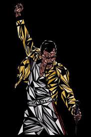 He loved art, and because of that, he often went along. Freddie Mercury Art Print Cristian Mielu Art Com