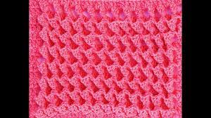 Tejido en redondo o trabajo en círculo en crochet. Punto 3 D A Crochet Muy Facil Y Rapido Youtube
