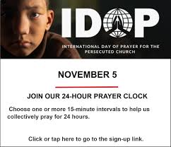 International Day of Prayer