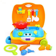 Free shipping and cash on delivery option is available. Little Chef Kids Cooking Set Toy For Toddlers Encased In A Suitcase For Boys And Girls With Music And Sounds Kit Early Learning Toys Kids Cooking Set Baby Toys