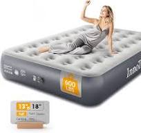 Amazon.com: InnoTruth Camping Air Mattress, Full Size with ...