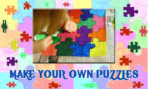 Kids can now easily make their own puzzles from photos with puzzle maker for kids: Make Your Own Puzzles Kinderart