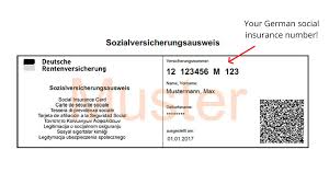 You can submit a copy of any of the following documents: Sozialversicherungsnummer What Is It And How Can I Get My Number Nomaden Berlin