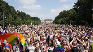Christopher street day is held in memory of the events of june 28, 1969, when police forces in new york city stormed the stonewall inn in christopher street causing riots by the lgbtqi community. Sghgmky27ajotm