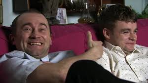 Bob, Angus and Molly can't make it through this scene without laughing