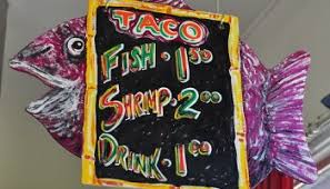 The brig's famous fish tacos. The Brigantine San Diego La Mesa Gastronomy