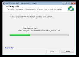 I simply want to install mingw64 to get the 64 bits c compiler. Installing Mingw