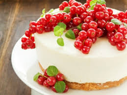 Pronti, partenza, via… cheesecake cotta al cioccolato bianco e lamponi. Cheesecake Al Cioccolato Bianco E Mirtilli Rossi Torte Al Cioccolato