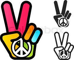 Download Vector Icon With Colorful Hand And Stock Vector Colourbox