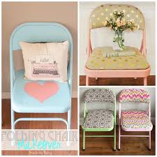 Metal Folding Chair Makeovers Crafty Morning Metal Folding Chairs Folding Chair Makeover Chairs Repurposed