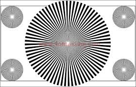 lens focus test chart 3nh