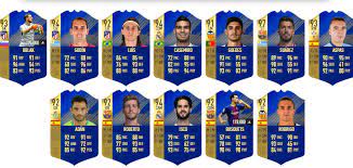 By clicking on the icon you can easily share the results or picture with table la liga with your friends on facebook, twitter or send. Fifa 18 Team Of The Season Das Tots Der La Liga Im Ultimate Team