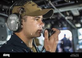 Sixth officer stands hi-res stock photography and images