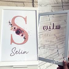 Personalisierte Bilderrahmen In 2020 Framed Quotes Nursery Signs Pink Baby Room
