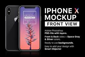 Download Iphone X Mockup Front View Mockup Free Psd Mockup Mockup Psd