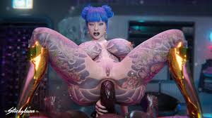 cyberpunk 2077, cheri nowlin, stickybuns, 1boy, 1girls - Rule 34 XYZ