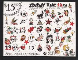 Pin By Hannah Thompson On Tattoos 3 Friday The 13th Tattoo 13 Tattoos Tattoo Blog