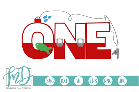 Download First Birthday Bobber Fishing The Big One Svg 279130 Cut Files Design Bundles