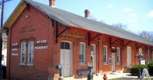 Ahh My Old Job At Mt Airy Md Medical In The Haunted Train Depot Good Times Train Depot Old Train My Home