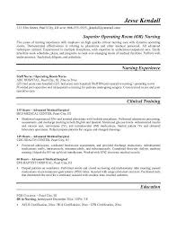 Sample Operating Room Nurse Resume Lamasa Jasonkellyphoto Co