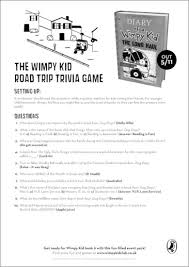Read on for some hilarious trivia questions that will make your brain and your funny bone work overtime. Diary Of A Wimpy Kid The Long Haul Road Trip Trivia Game Scholastic Shop