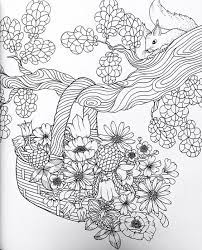 Zentangle cactus set, vector illustration. Maria Trolle Squirrel And Flowers Animal Coloring Pages Coloring Books Mandala Coloring