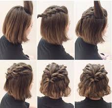 Alle vorgestellten frisuren können selbst und ohne hilfe nachgemacht werden. Easy Cute Hairstyle For Short Hair Tutorial Hairstyles And Haircuts For You Hair Styles Cute Hairstyles For Short Hair Short Hair Styles